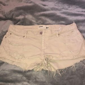 Garage shorts size 7